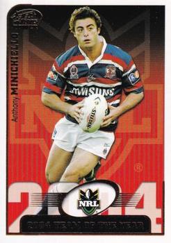 2005 Select Power - 2004 Team Of The Year #TY1 Anthony Minichiello Front